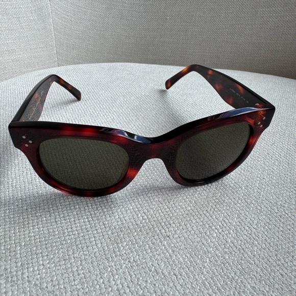 Celine Accessories - Celine Tortoise Shell Sunglasses
